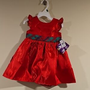 Blueberi Boulevard Red Formal Kids Dress